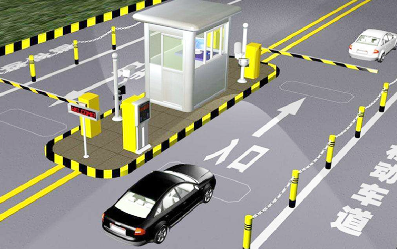 停車場系統道閘工程安裝